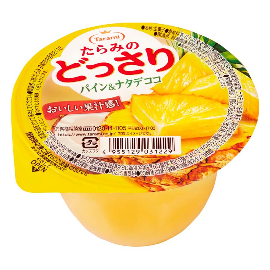 たらみ　どっさり　パイン＆ナタデココ　２３０ｇ