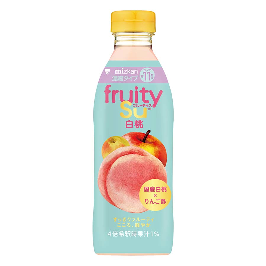 ミツカン　フルーティス　白桃　４倍希釈　５００ｍｌ