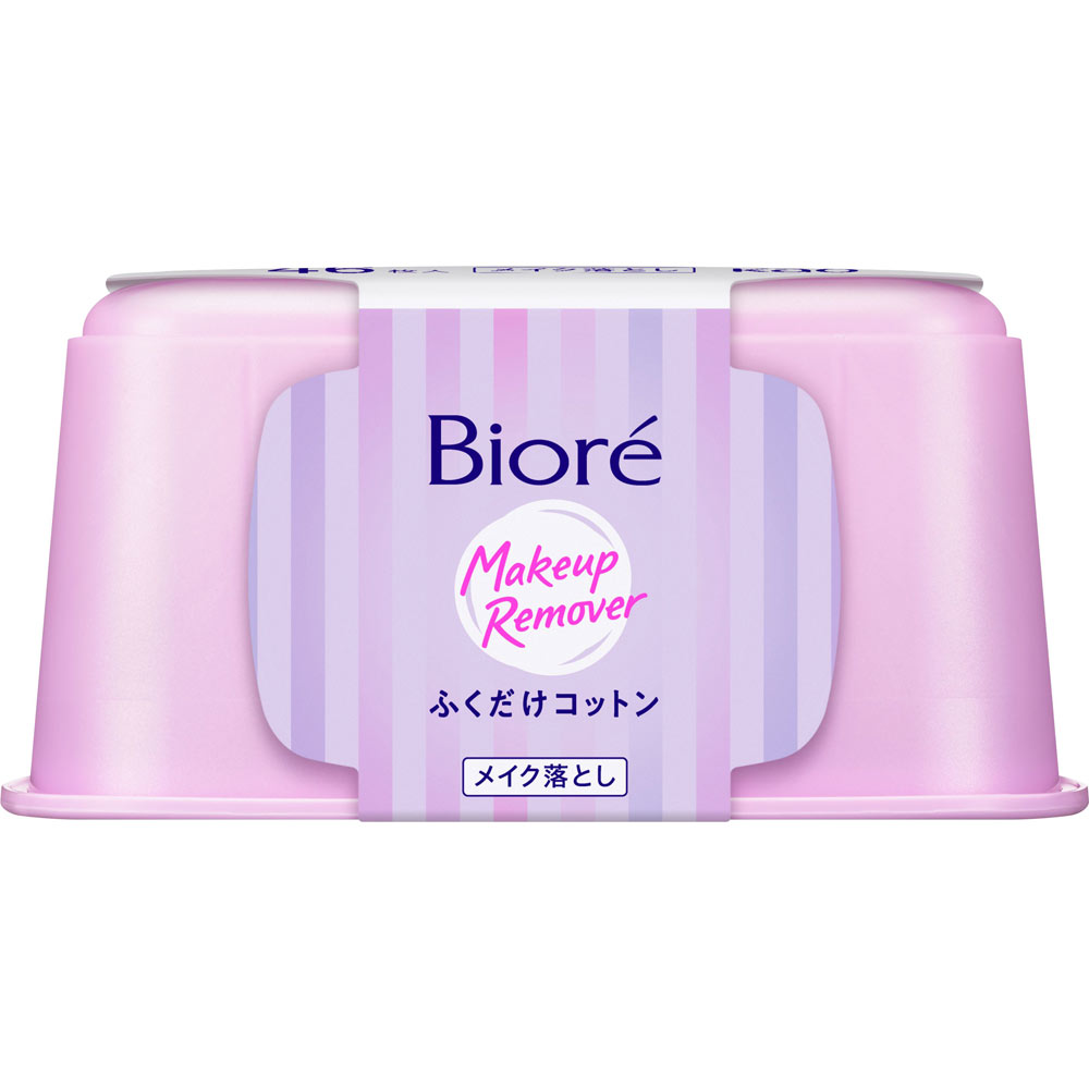 ビオレメイク落とし　ふくだけコットン　本体　４６枚