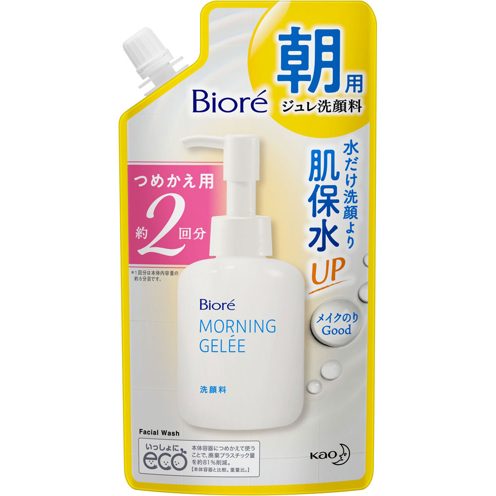 ビオレ　朝用ジュレ洗顔料　つめかえ用２回分　１６０ｍｌ