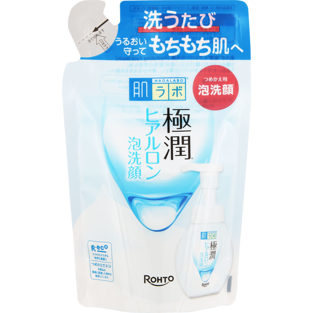 肌ラボ　極潤ヒアルロン泡洗顔　つめかえ用　Ｎ　１４０ｍｌ