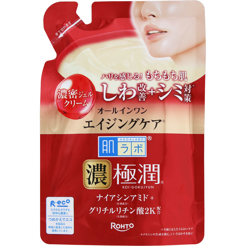肌ラボ　極潤　ハリパーフェクトゲル　つめかえ用　８０ｇ
