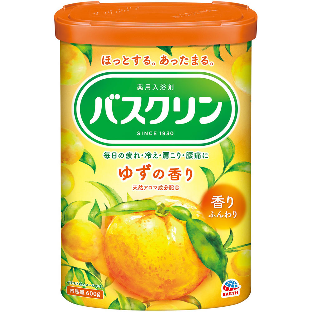 バスクリン　ゆずの香り　６００ｇ