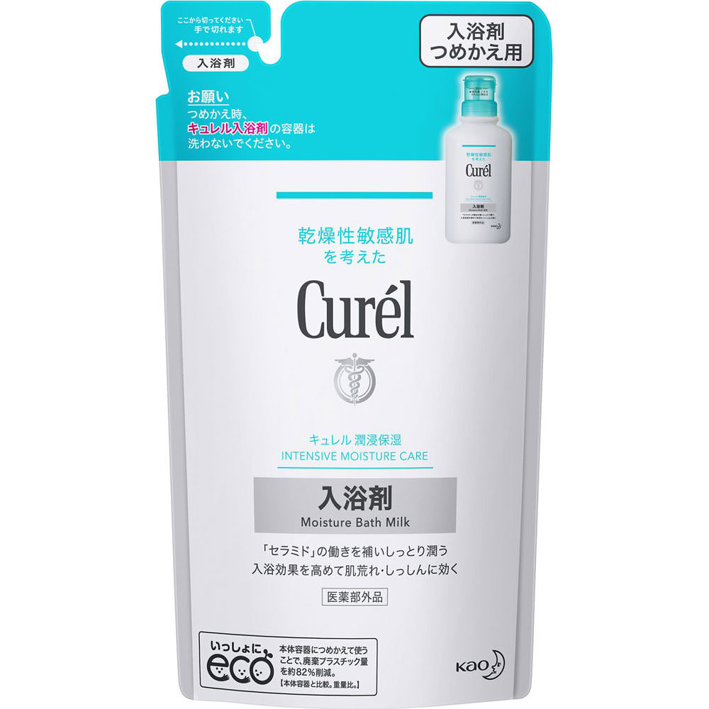 キュレル　入浴剤　つめかえ用　３６０ｍｌ