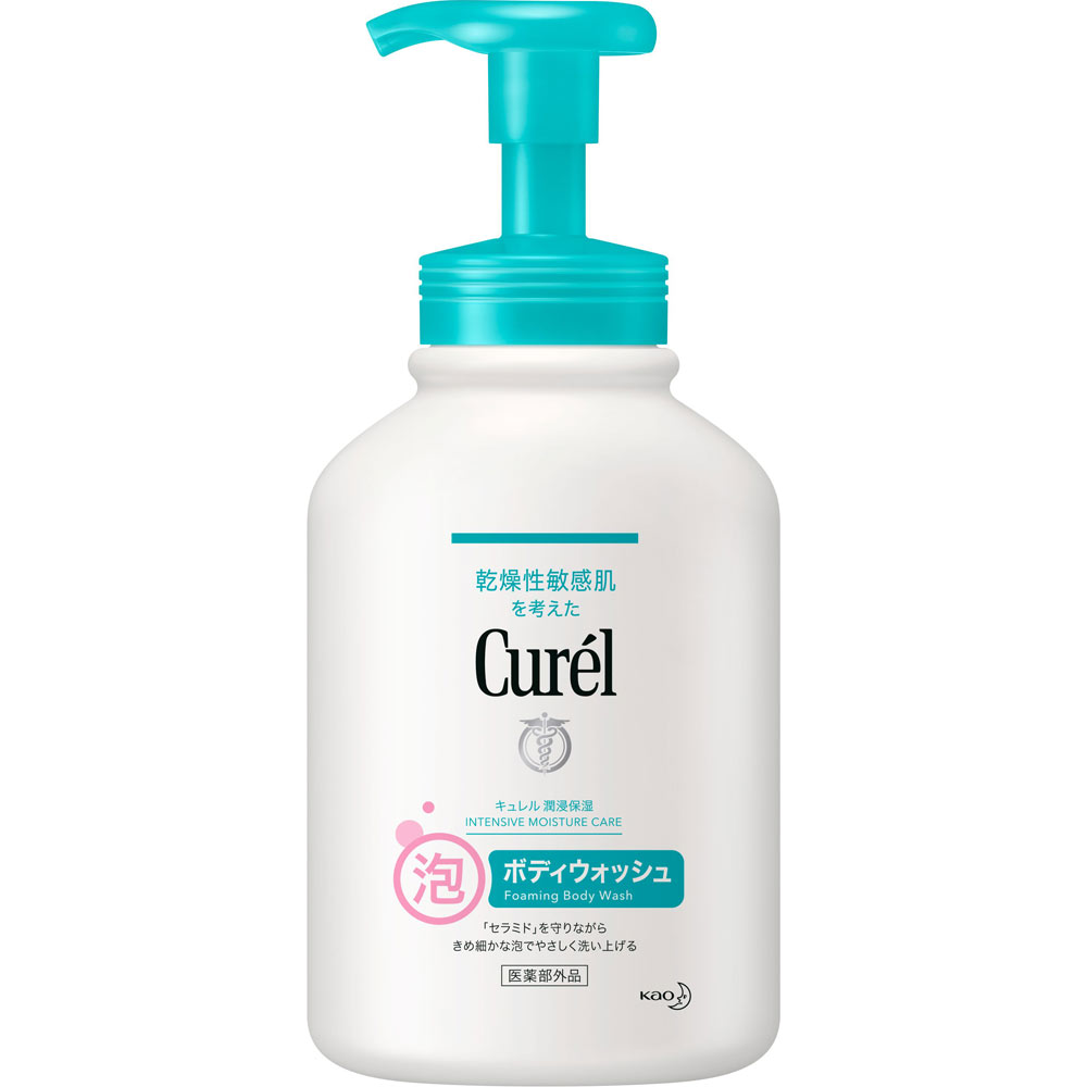 キュレル　泡ボディウォッシュ　ポンプ　４８０ｍｌ
