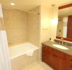 Guest Bathroom (Toilet, Combination Tub/Shower, Vanity)