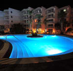 Heated Pool at night