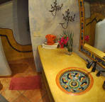 guest bathroom off the main floor
