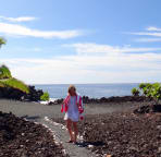 This little beach is about 10 minutes north of our on bay by foot.
