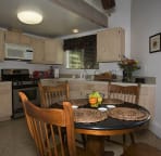 Full kitchen...bbq on patio