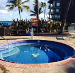 one of two hot tubs