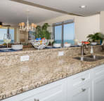 Renovated kitchen with Granite.