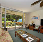Living room with ocean view