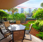 Our Patio, totally private!