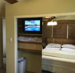 Bedroom - tv in bedroom closet
