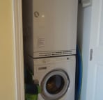 New, high rated ASKO washer and dryer in the condo is so convenient!