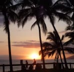 For a change walk down to Kamaole III Beach and see the sunset from there.
