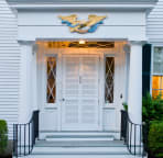 Captain Morse House Front Door on Morse Street