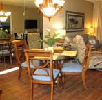 Feel right at home in this nice dining area