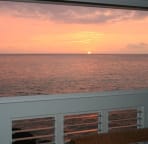 What a view from the Master Bed! Both bedrooms have these windows & view!