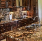 State of the art designer kitchen; complete kitchenware provided.