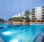 Large Pool with lily-pad course and Olympic swim lane