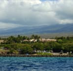 A view of the complex just offshore from the Kihei Boat Ramp