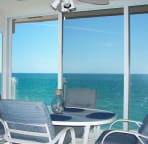 Sit on the lanai and watch dolphins jump and manatees cruise lazily by