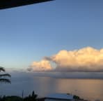 Clear skies and great views from the studio