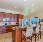 Fully Equipped Kitchen with GE Profile Appliances