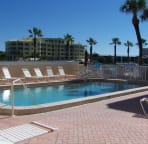 Private heated pool for guests