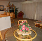 Large living space for a comfortable long stay.