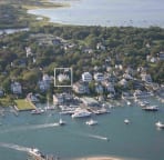 View of the house on Edgartown Harbor