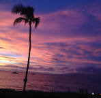 Sunset from lanai