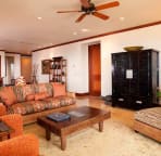 Spacious living area - sample villa