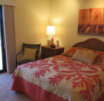 Relish direct lanai access off your queen bedroom.