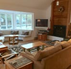 Great room with real Porthole and Water Views - See Assateague