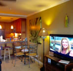 View into eating area
