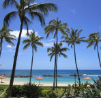 Beach View from the Villas