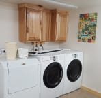 Washer and Dryers.