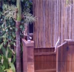 Outdoor shower with hot and cold water! Bathe under the stars!