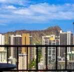 Look straight out to Diamond Head