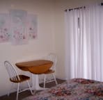 A place to play cards in Upstairs Master Bedroom (Bedroom 2)