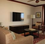 Living Room-Sofa bed & TV and DVD player with Digital Cable Service