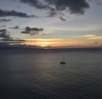 SUNSET FROM LANAI 1252