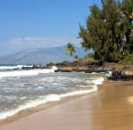 Charley Young Beach, one of the 4 white, sand beaches near condo