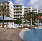 Snack Shack with tasty drinks and pool food