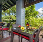 Enjoy breakfast on the lanai.