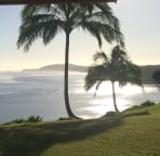 Anini and Kilauea beyond, from the bluff a few minutes' walk East of Surf Song