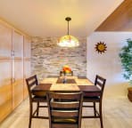 Dining area with seating for 4